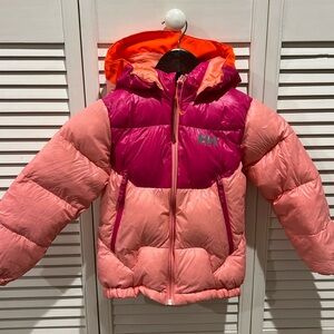 Helly Hansen Hooded Puffer Coat Jacket Little Girls Size 6